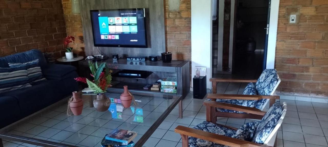 Casa Cantinho Da Paz, Seu Lazer Completo, Churrasqueira, Piscina E Muita Tranquilidade Gravata  Luaran gambar